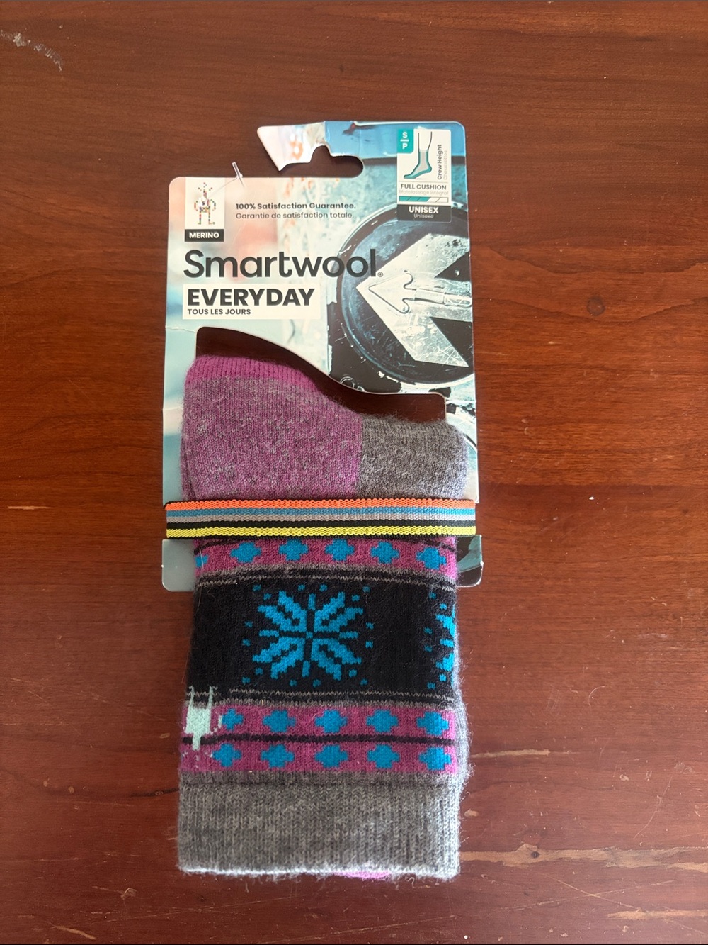 Smartwool Everyday Unisex Full Cushion snowflake socks